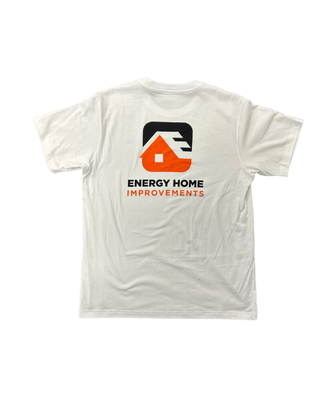 Mens White Short Sleeve T-Shirt